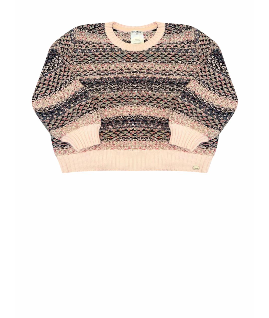 CHANEL Розовый джемпер / свитер, фото 1