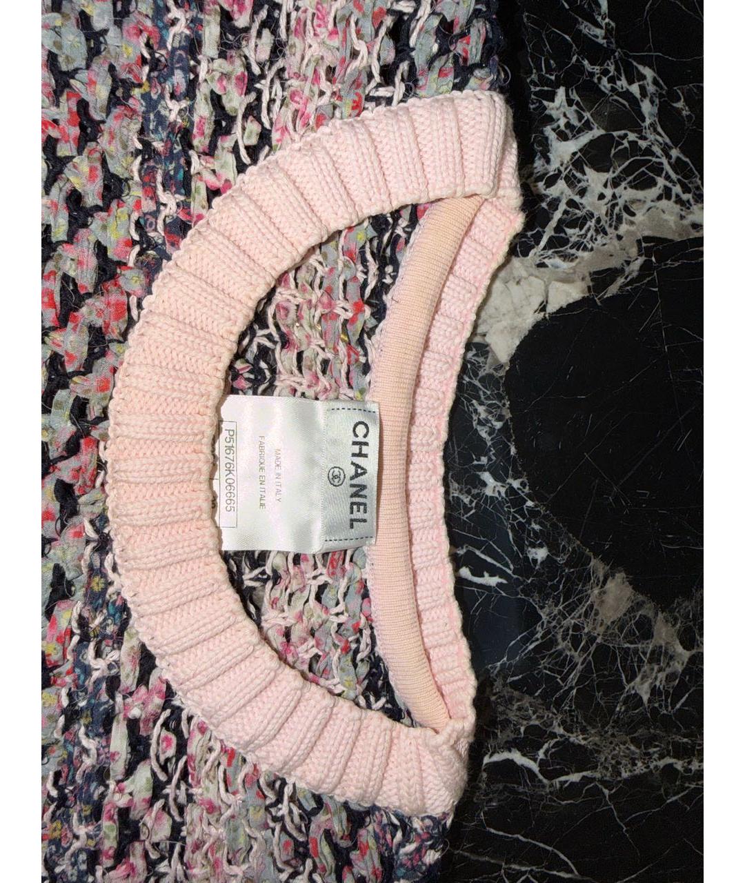 CHANEL Розовый джемпер / свитер, фото 3