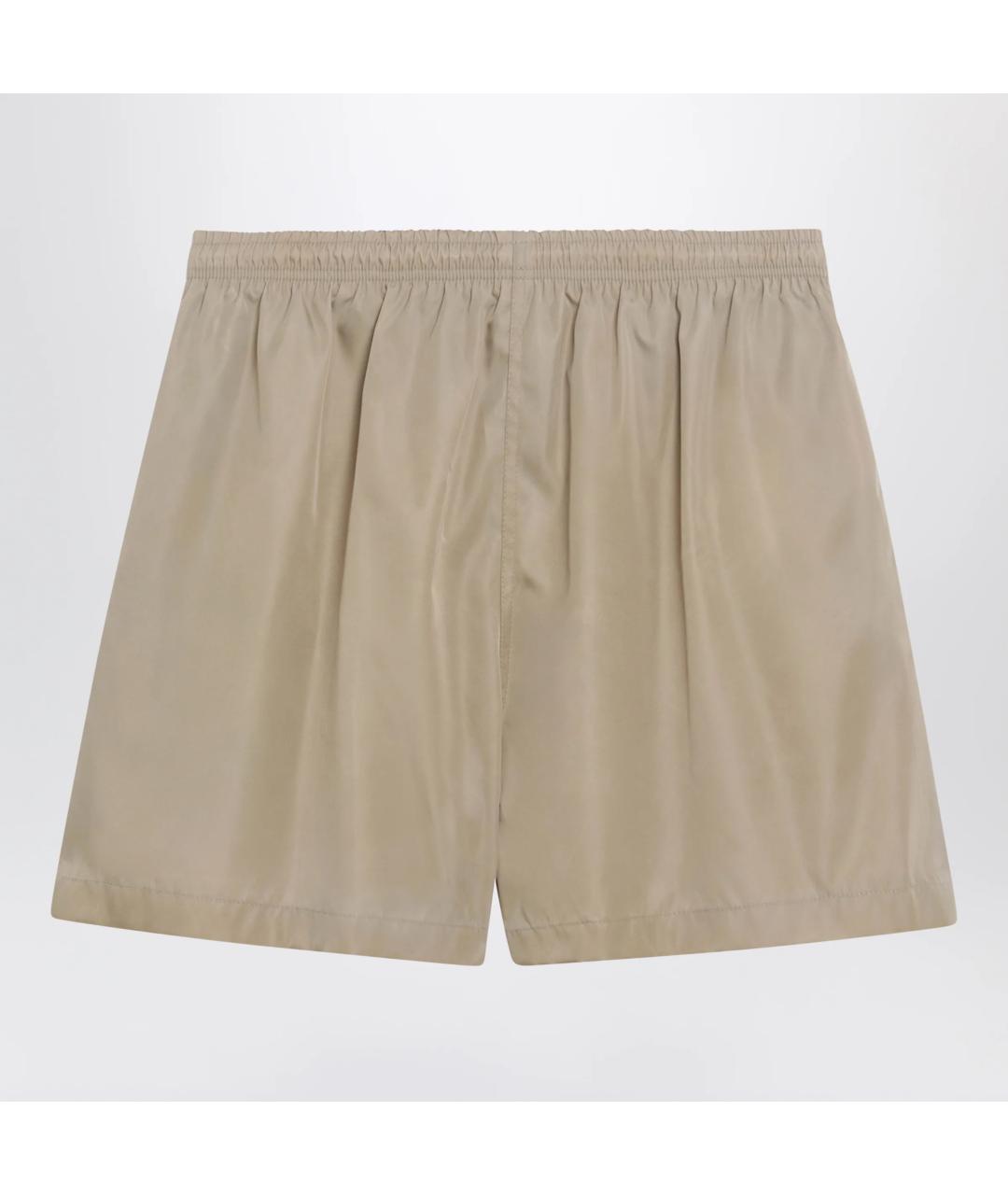 PRADA Бежевые полиамидовые шорты, фото 2