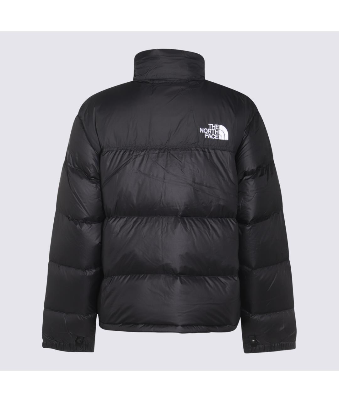 THE NORTH FACE Черный полиамидовый пуховик, фото 2