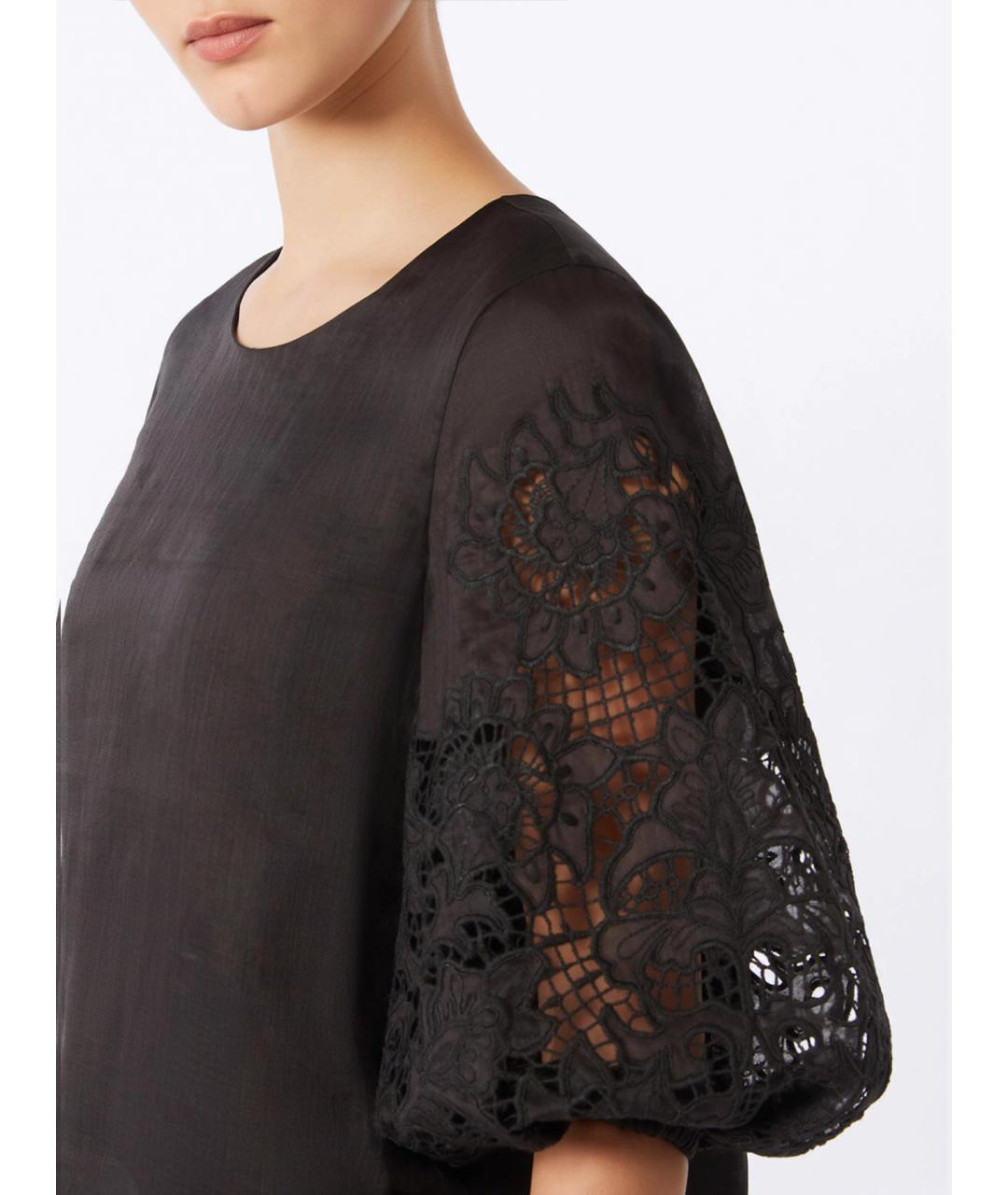 MAX MARA STUDIO Черная блузы, фото 5