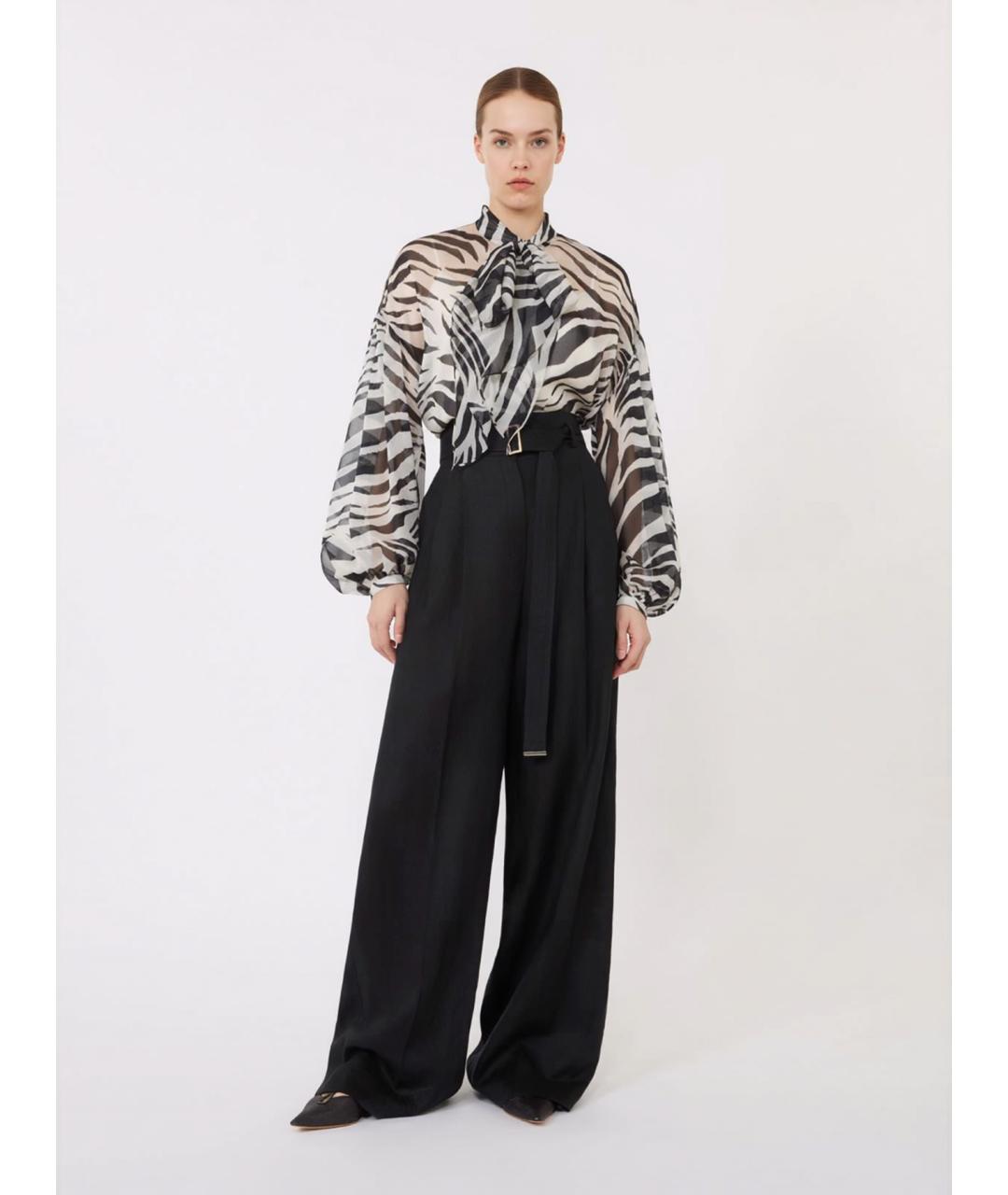 MAX MARA STUDIO Мульти шелковая блузы, фото 2
