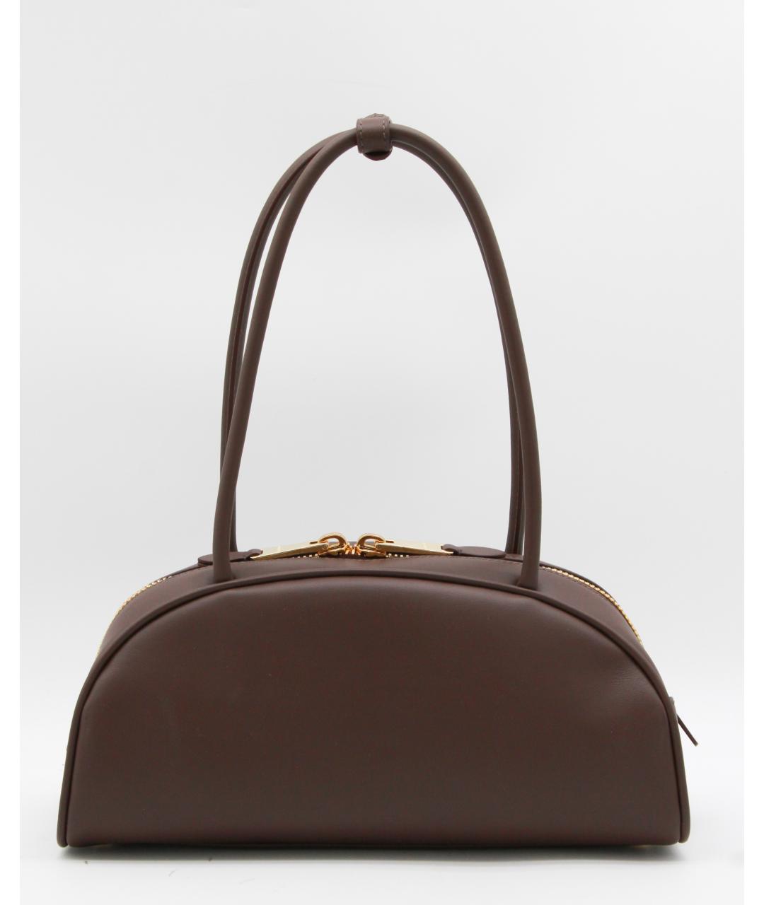 MIU MIU Коричневая кожаная сумка тоут, фото 3