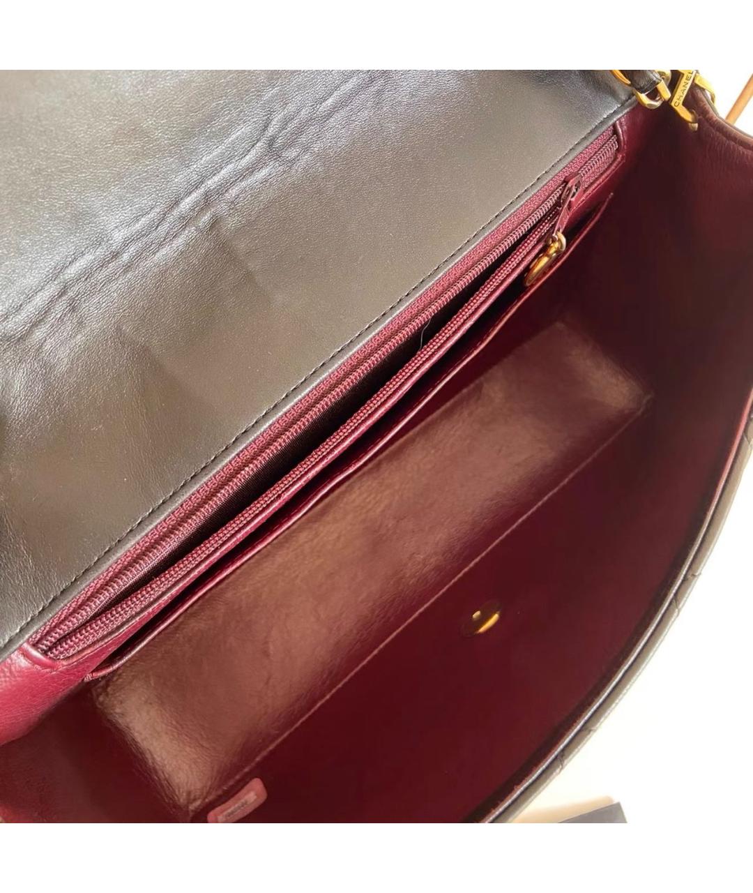 CHANEL Черная кожаная сумка тоут, фото 8