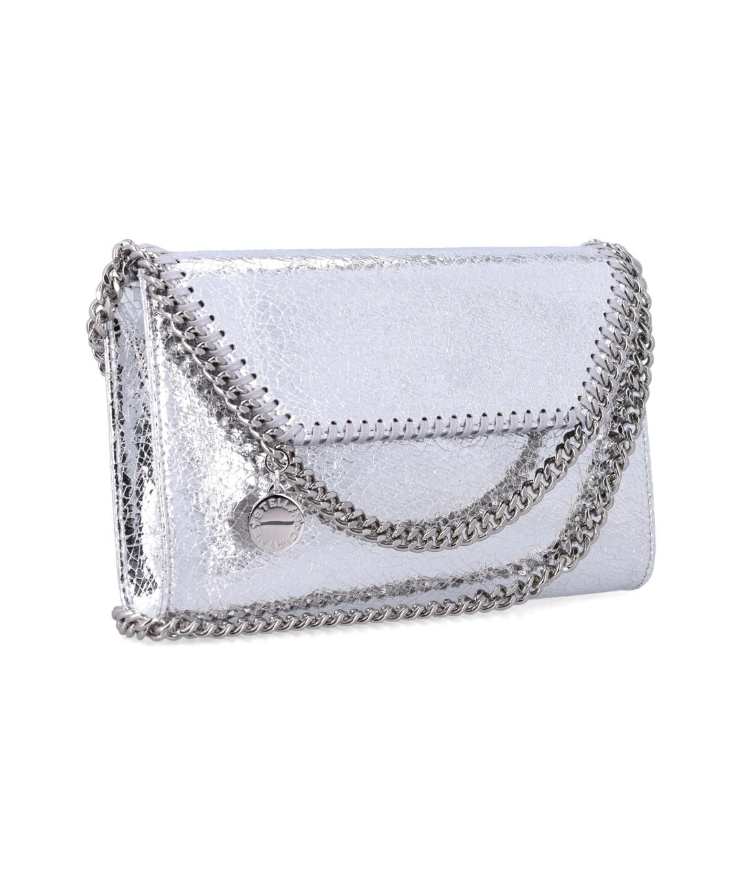 STELLA MCCARTNEY Серебряная сумка через плечо, фото 2