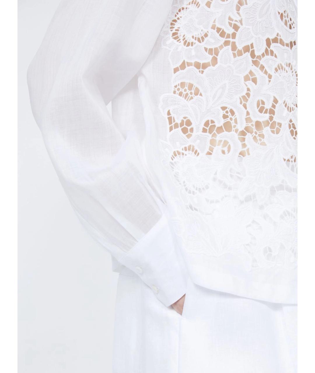 MAX MARA STUDIO Белая рубашка, фото 4