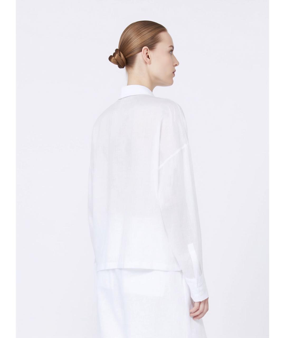 MAX MARA STUDIO Белая рубашка, фото 5