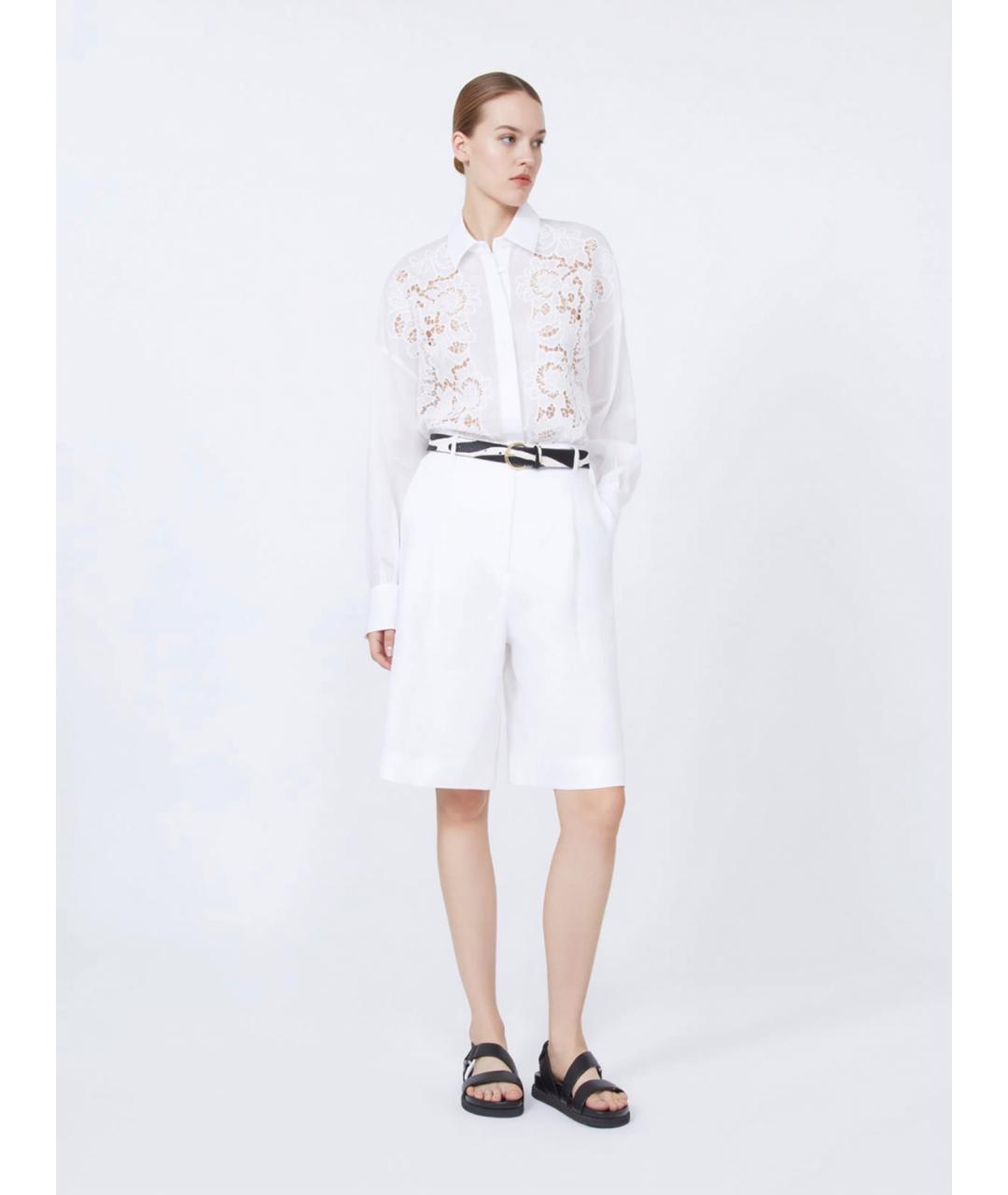 MAX MARA STUDIO Белая рубашка, фото 2