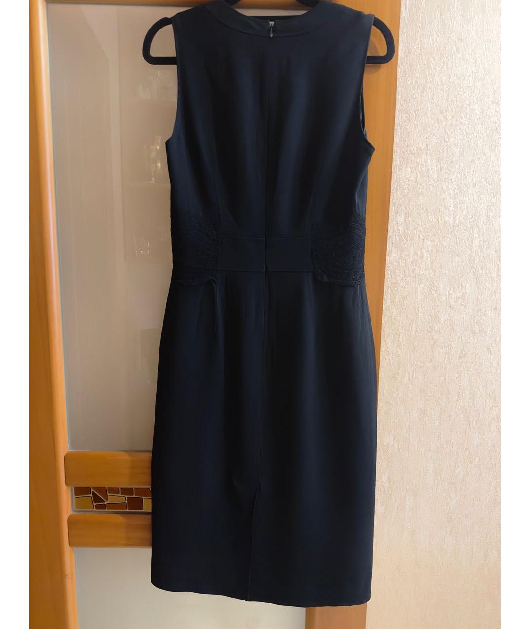 GIVENCHY Черное ацетатное коктейльное платье, фото 2