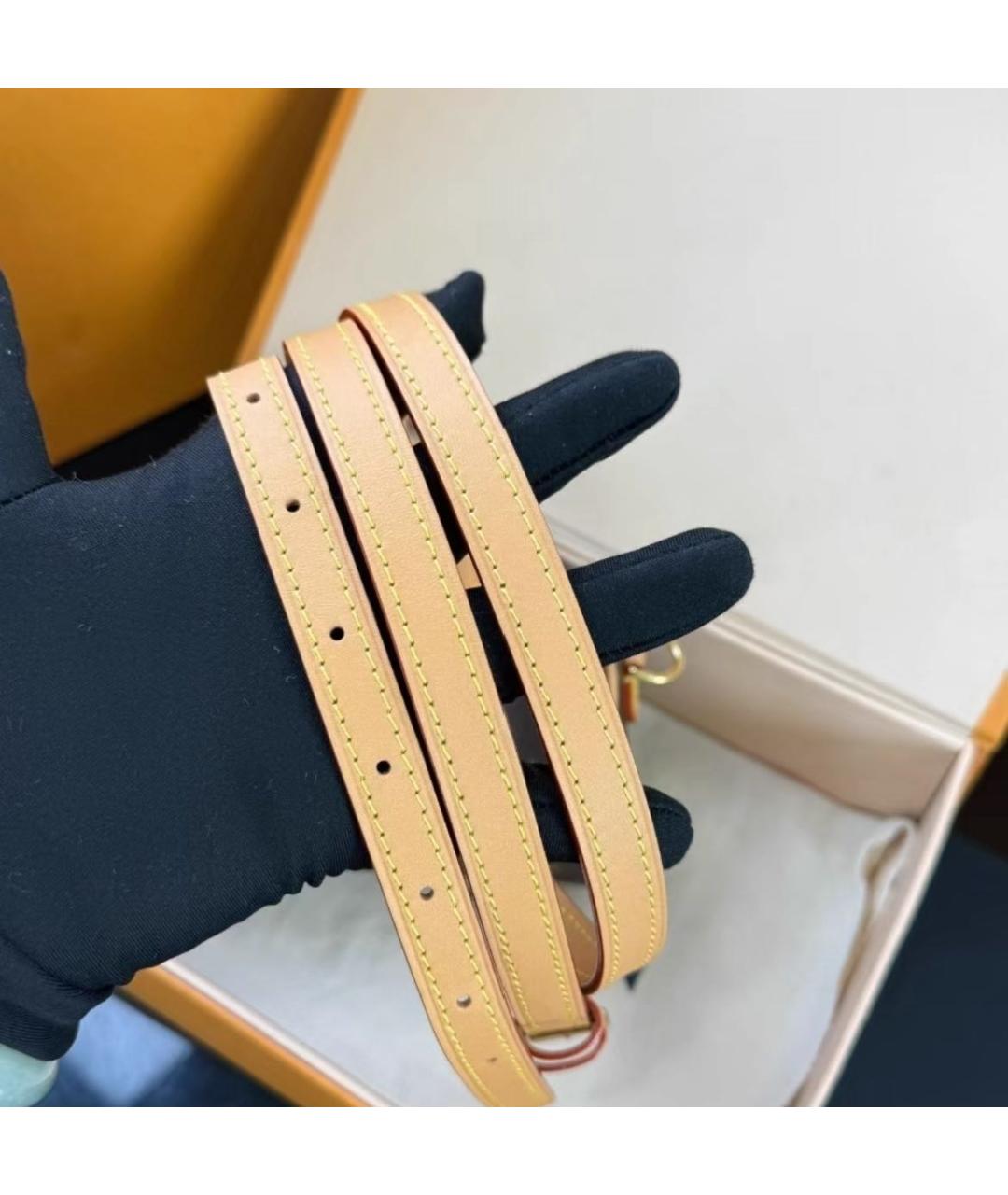 LOUIS VUITTON Коричневая сумка с короткими ручками, фото 5