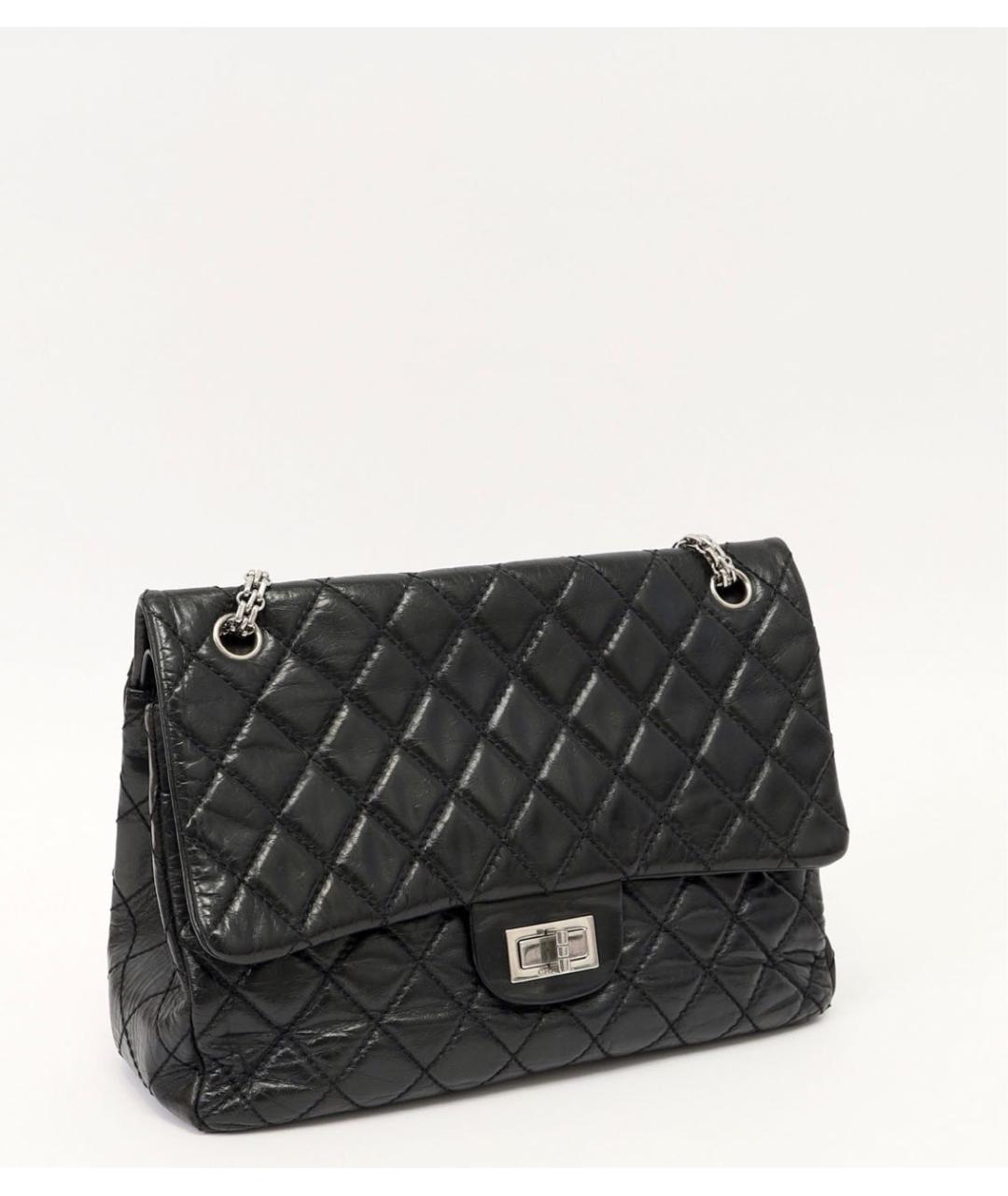 CHANEL Черная кожаная сумка через плечо, фото 2