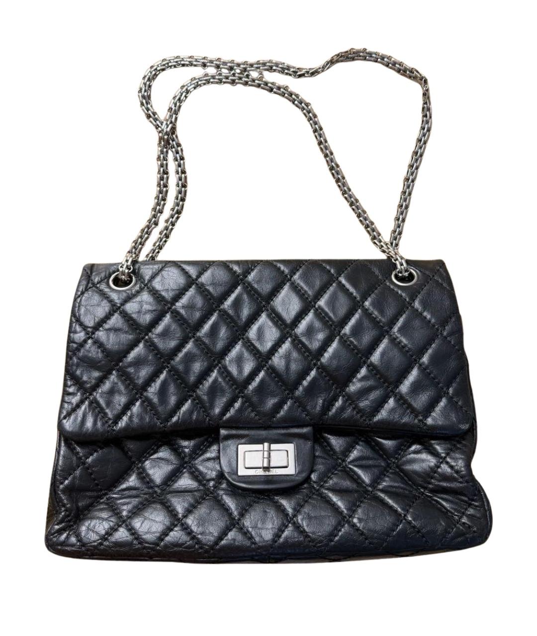 CHANEL Черная кожаная сумка через плечо, фото 1