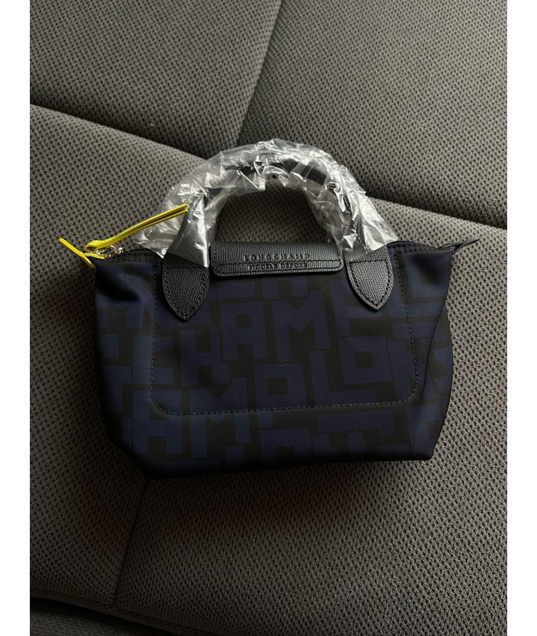 LONGCHAMP Темно-синяя сумка через плечо, фото 4