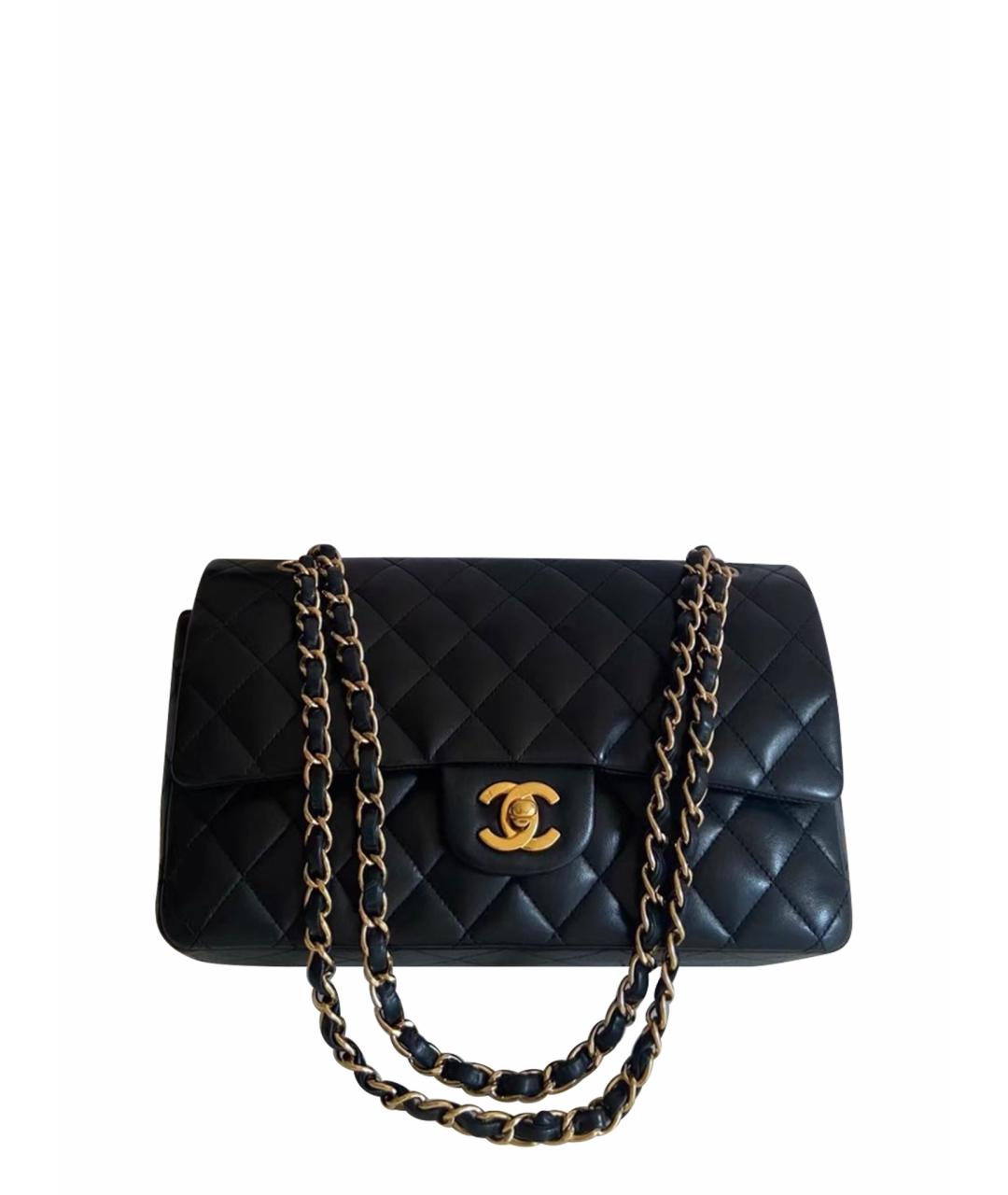 CHANEL Черная кожаная сумка тоут, фото 1