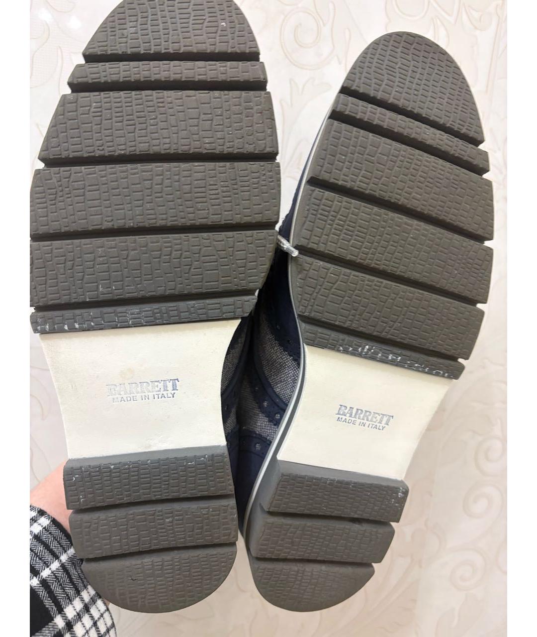 BARRETT Синие замшевые туфли, фото 5