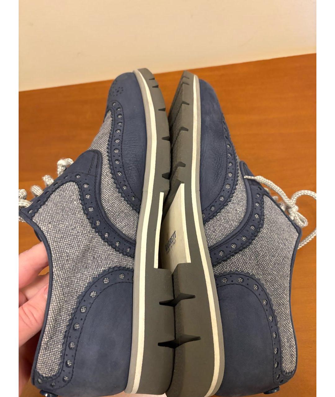 BARRETT Синие замшевые туфли, фото 7