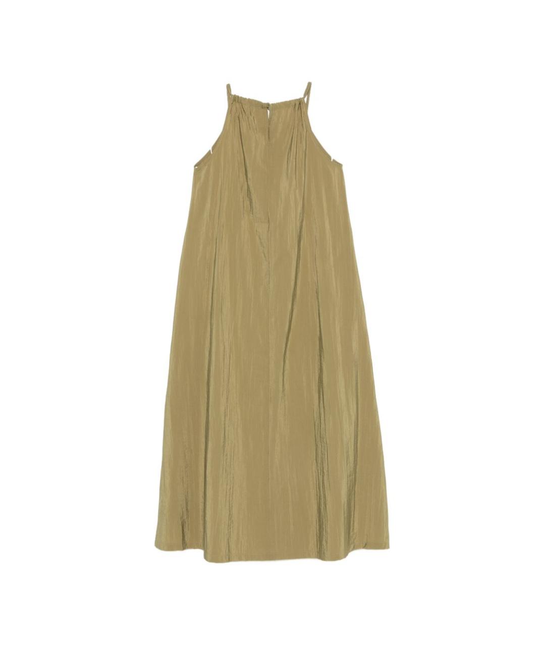 EMPORIO ARMANI Хаки полиамидовая туника, фото 2