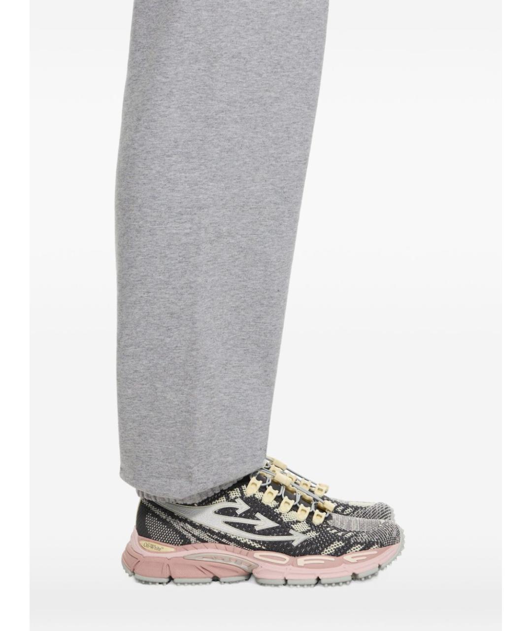 OFF-WHITE Мульти синтетические кроссовки, фото 3