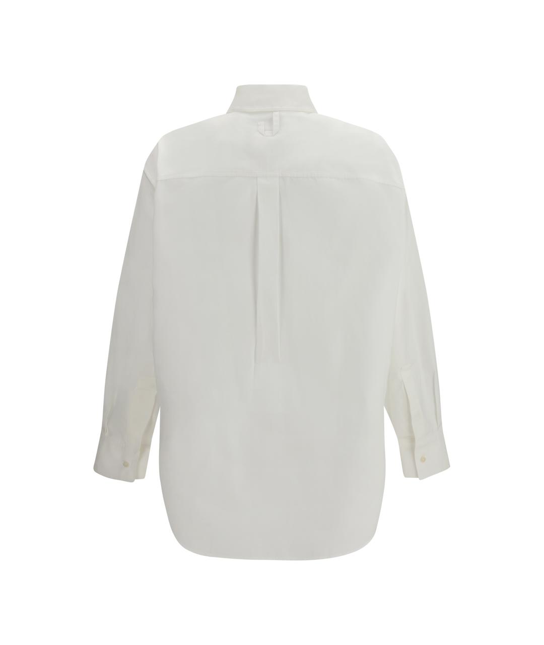 JACQUEMUS Белая хлопковая классическая рубашка, фото 2