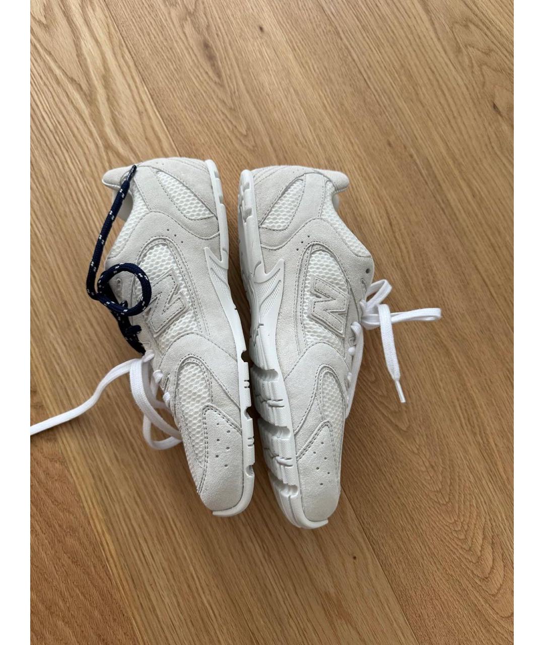 MIU MIU Белые замшевые кеды, фото 9