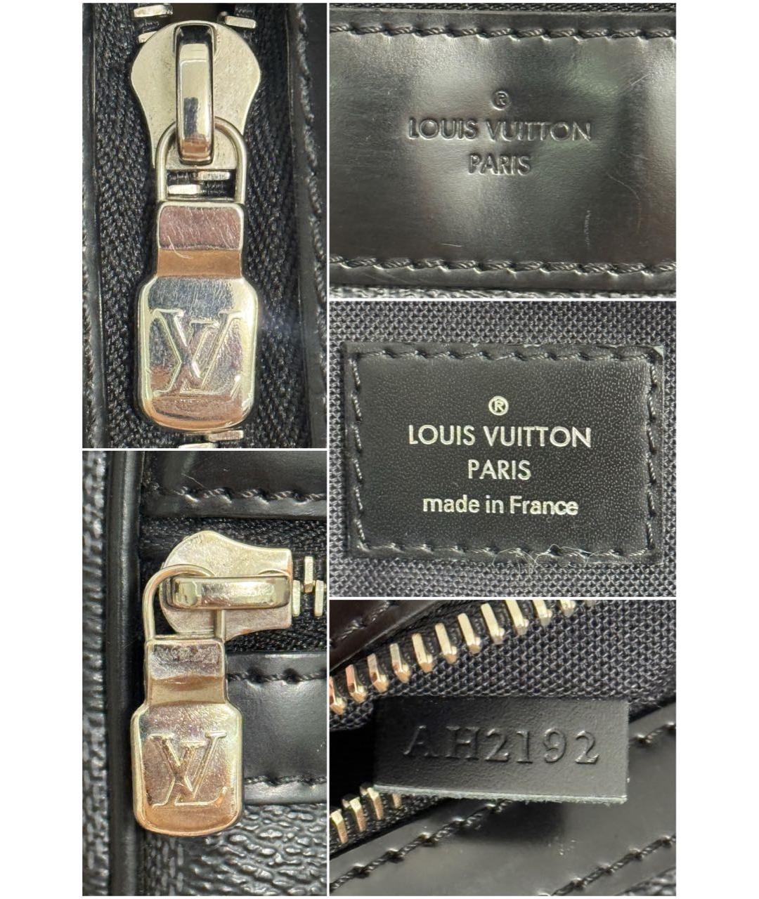 LOUIS VUITTON Черная сумка на плечо, фото 7