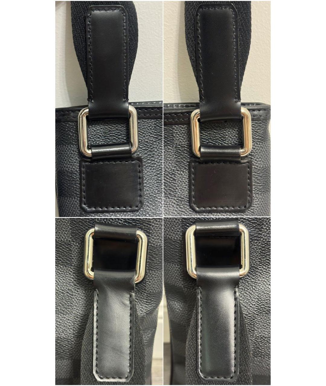 LOUIS VUITTON Черная сумка на плечо, фото 6