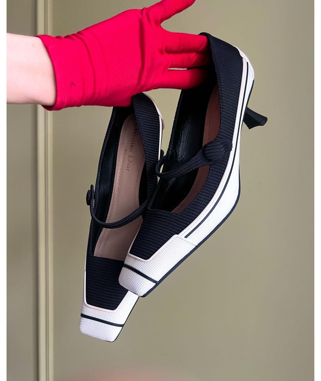 CHRISTIAN DIOR Черные туфли, фото 2