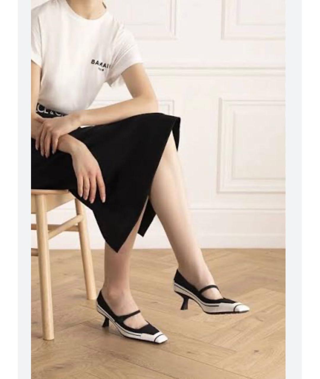 CHRISTIAN DIOR Черные туфли, фото 5