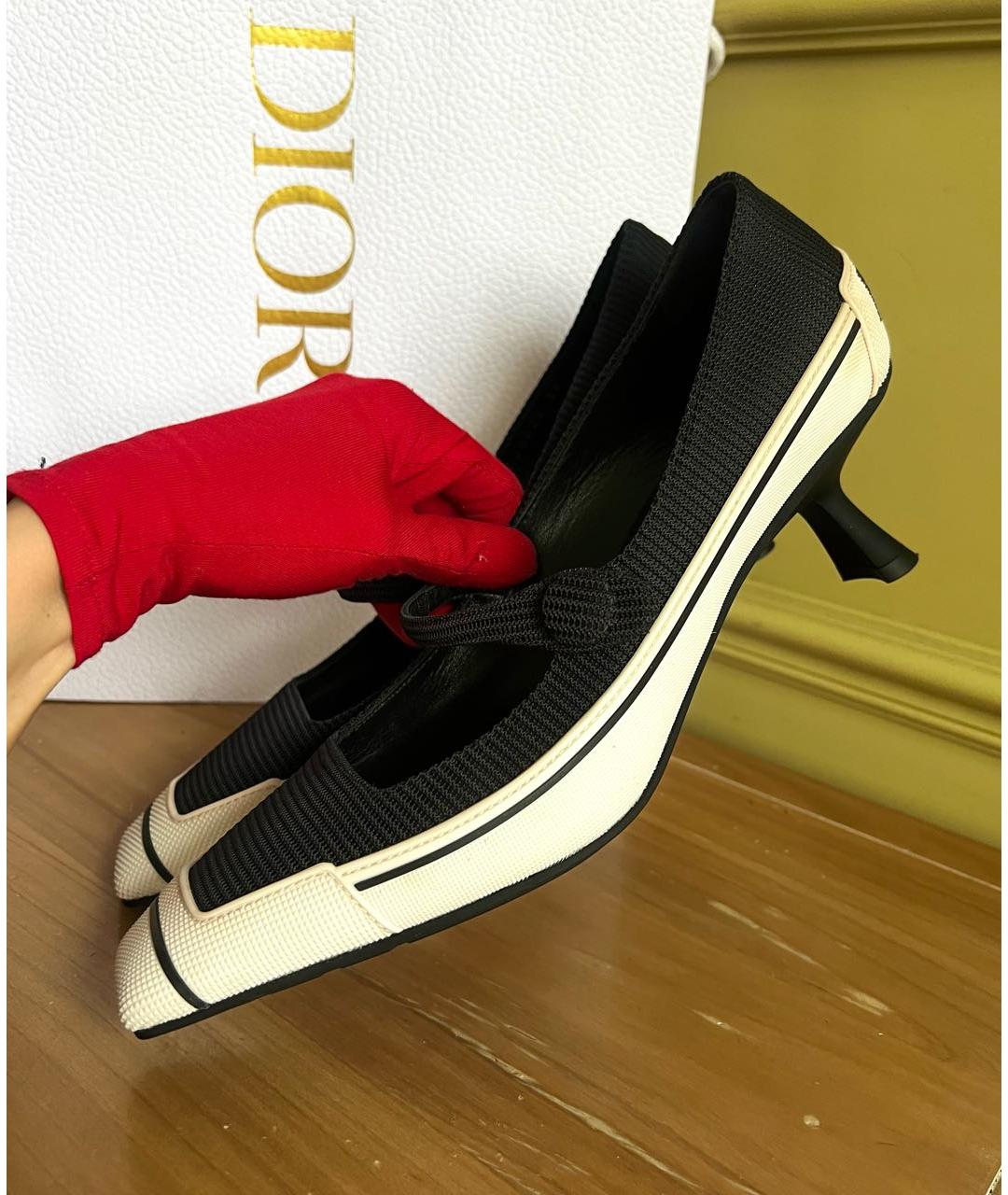 CHRISTIAN DIOR Черные туфли, фото 8