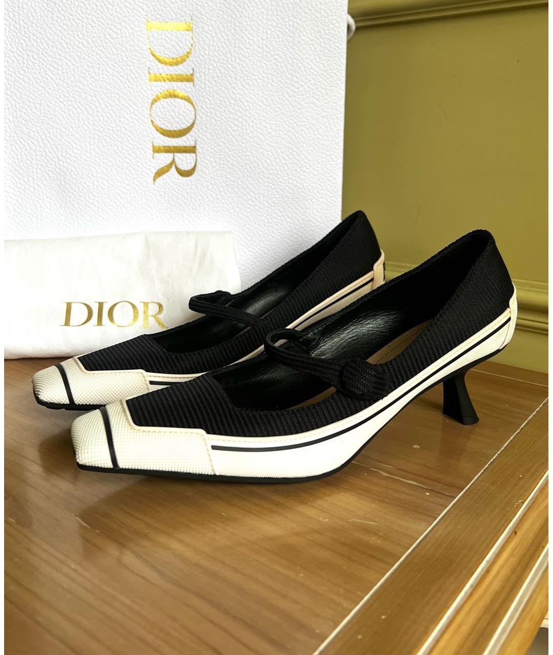 CHRISTIAN DIOR Черные туфли, фото 9