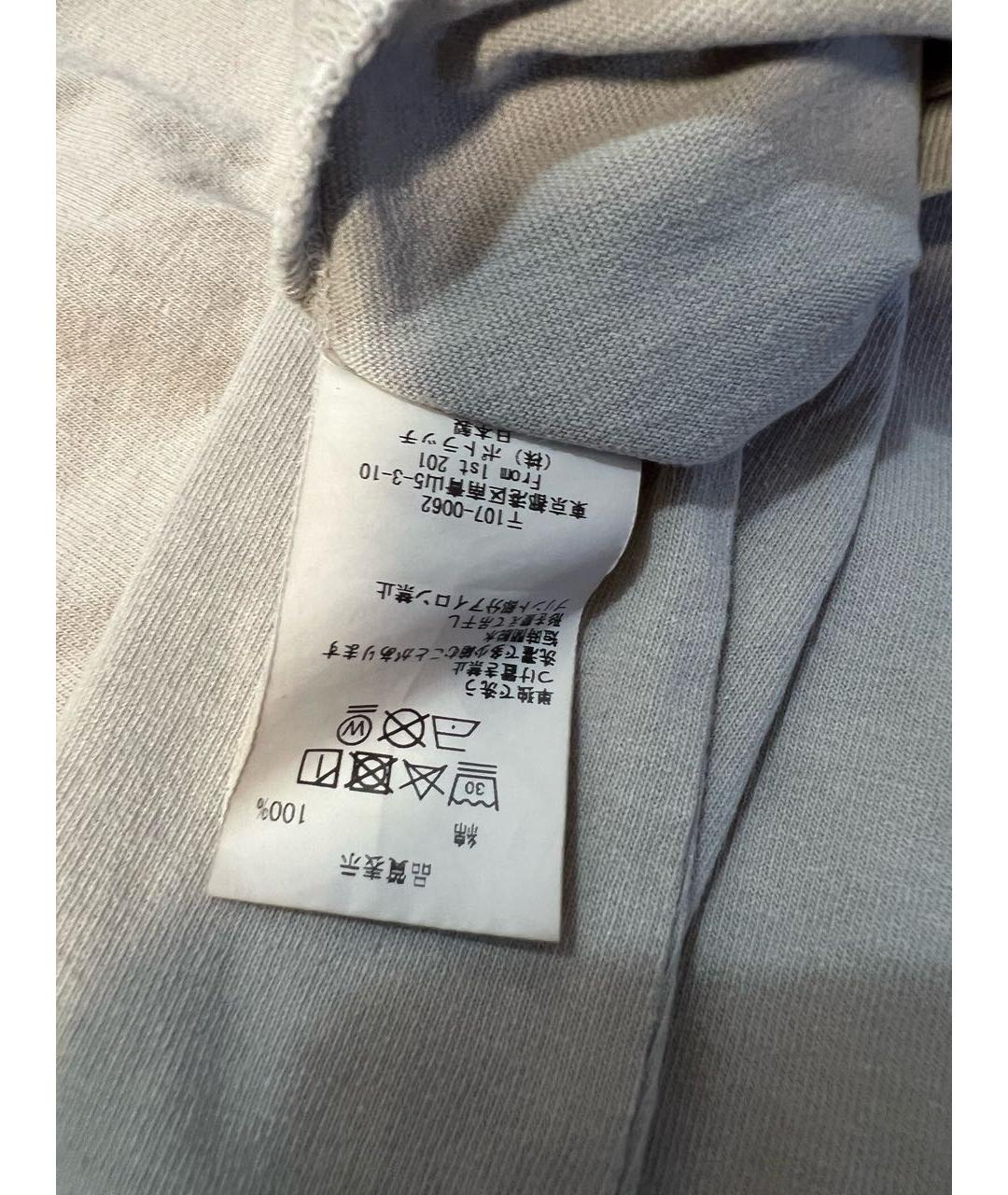 CAV EMPT Серая хлопковая футболка, фото 6