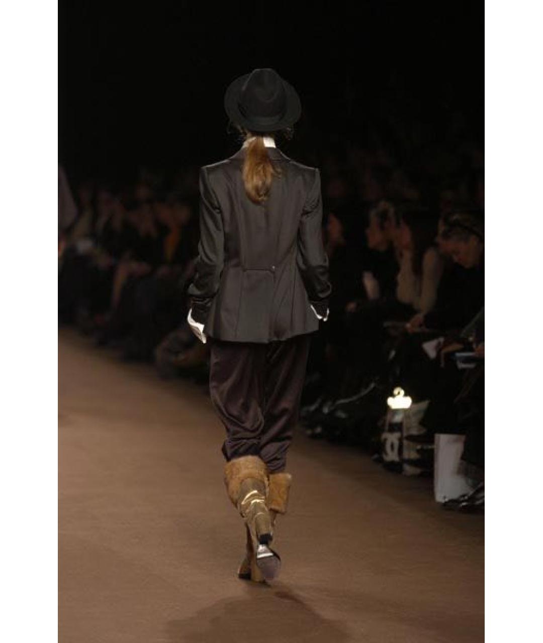 SPORTMAX Бордовые велюровые брюки узкие, фото 4