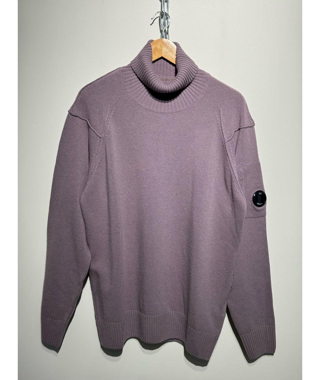 CP COMPANY Фиолетовая шерстяная водолазка, фото 2