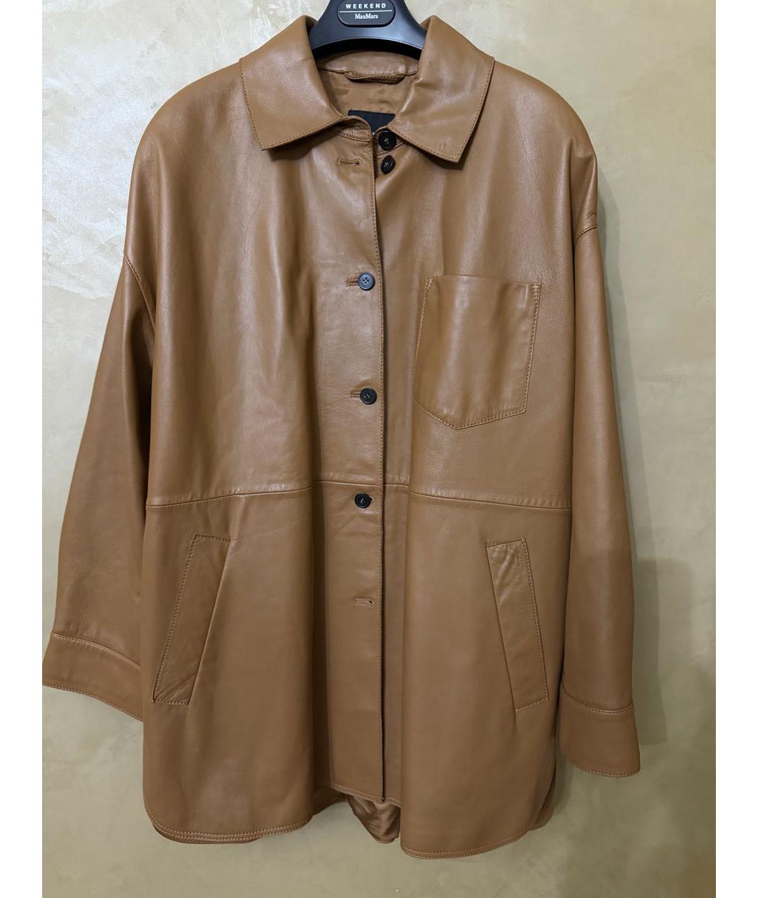 WEEKEND MAX MARA Кожаная куртка, фото 6
