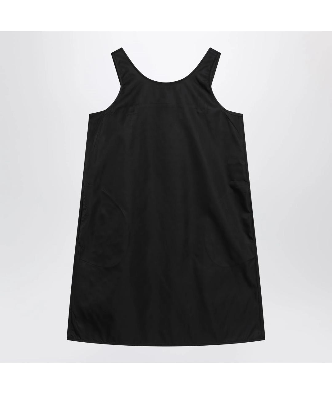 PRADA Черное полиамидовое повседневное платье, фото 2