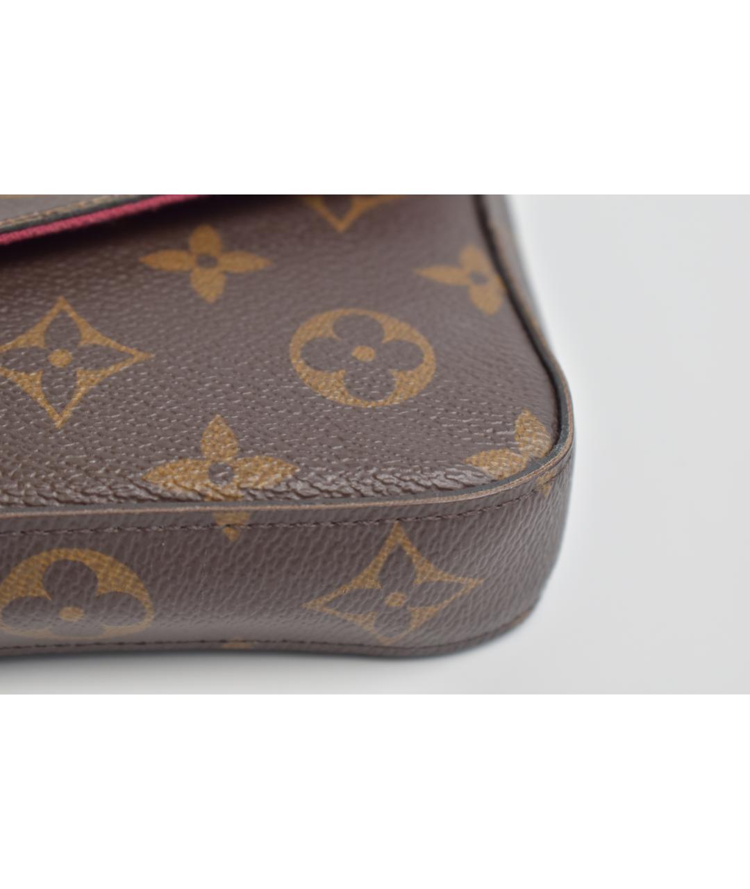 LOUIS VUITTON Коричневая сумка через плечо, фото 7