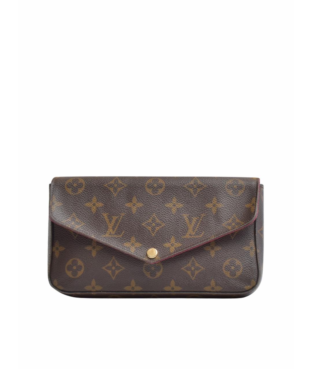 LOUIS VUITTON Коричневая сумка через плечо, фото 1