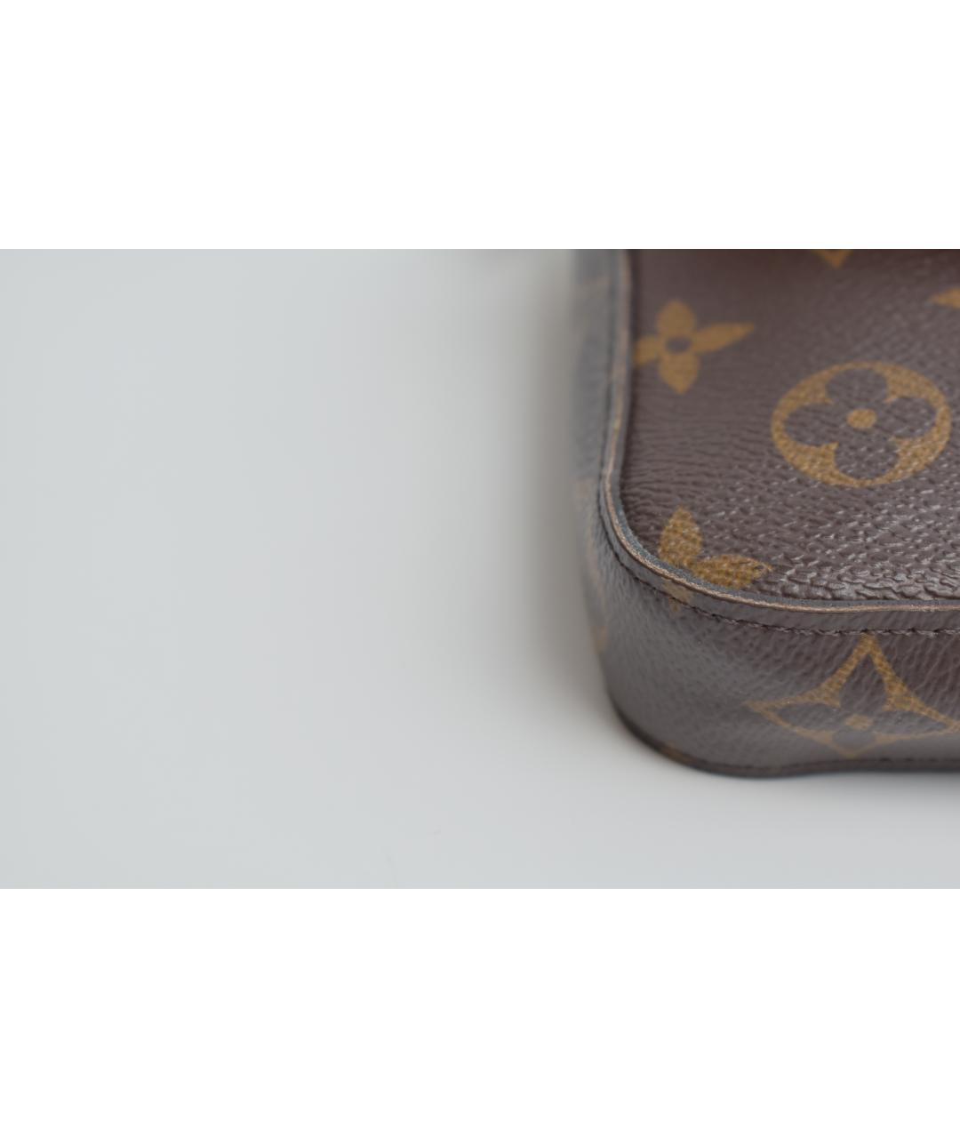 LOUIS VUITTON Коричневая сумка через плечо, фото 6