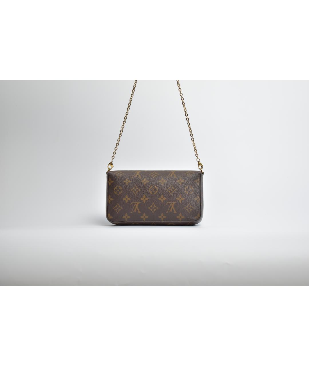 LOUIS VUITTON Коричневая сумка через плечо, фото 3