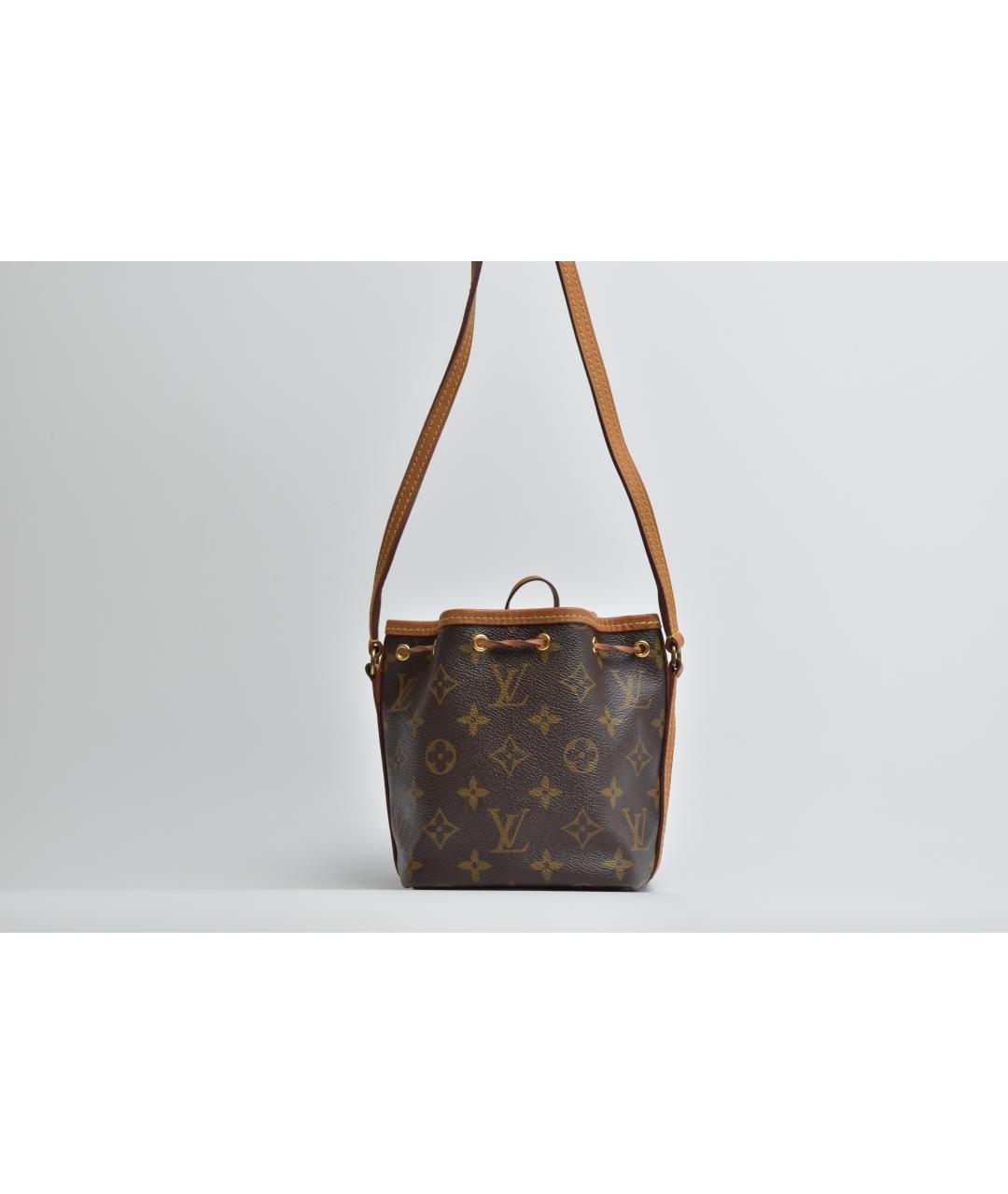 LOUIS VUITTON Коричневая сумка через плечо, фото 3