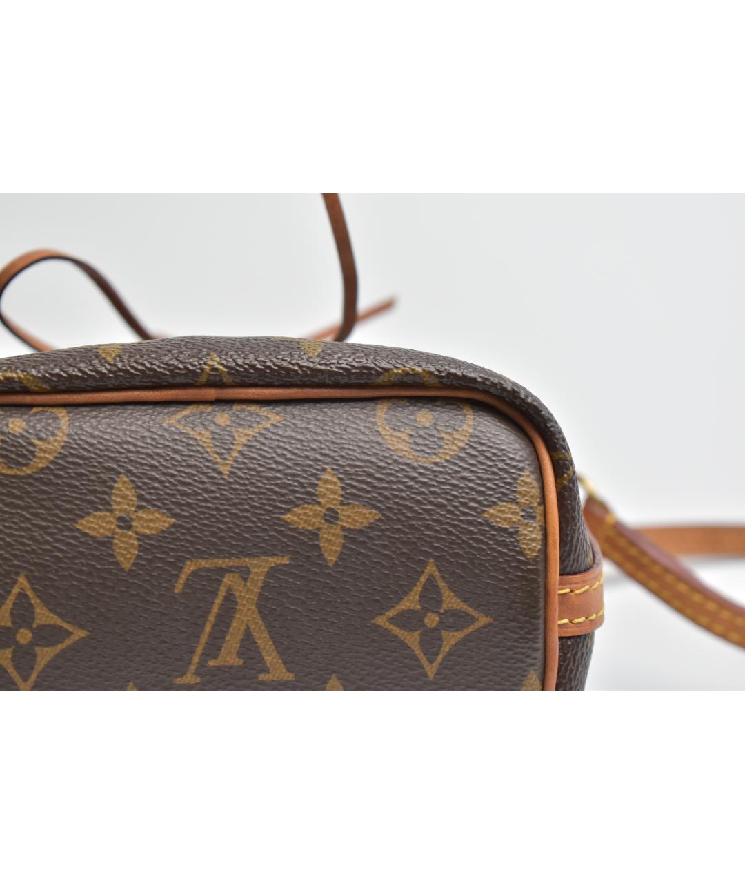 LOUIS VUITTON Коричневая сумка через плечо, фото 7