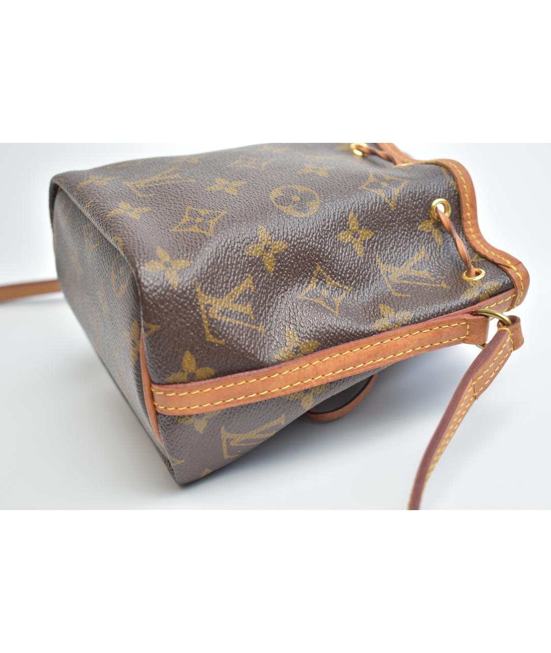 LOUIS VUITTON Коричневая сумка через плечо, фото 8