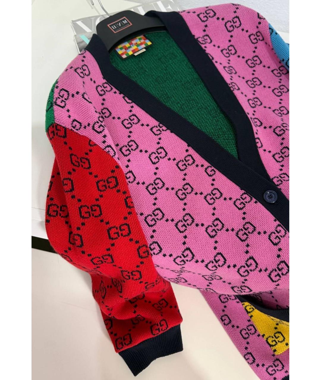 GUCCI Шерстяной кардиган, фото 4