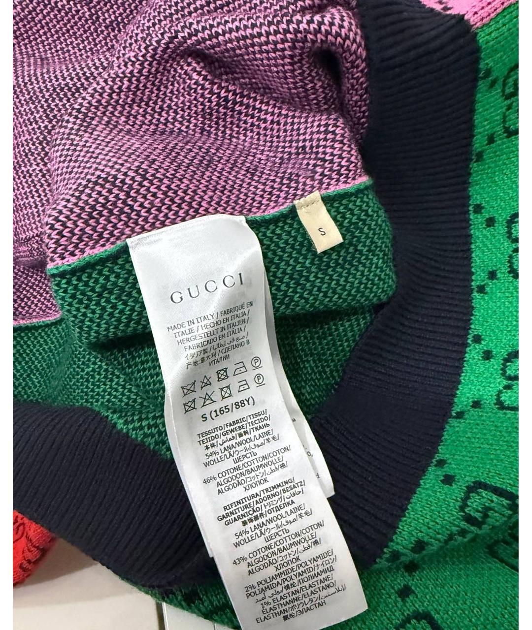 GUCCI Шерстяной кардиган, фото 6