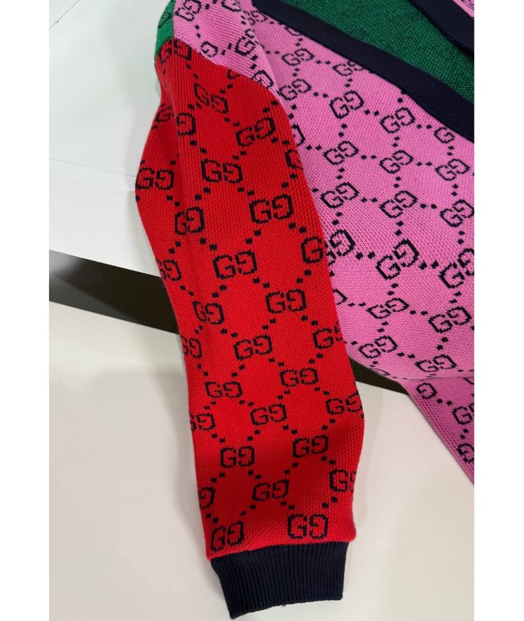 GUCCI Шерстяной кардиган, фото 8