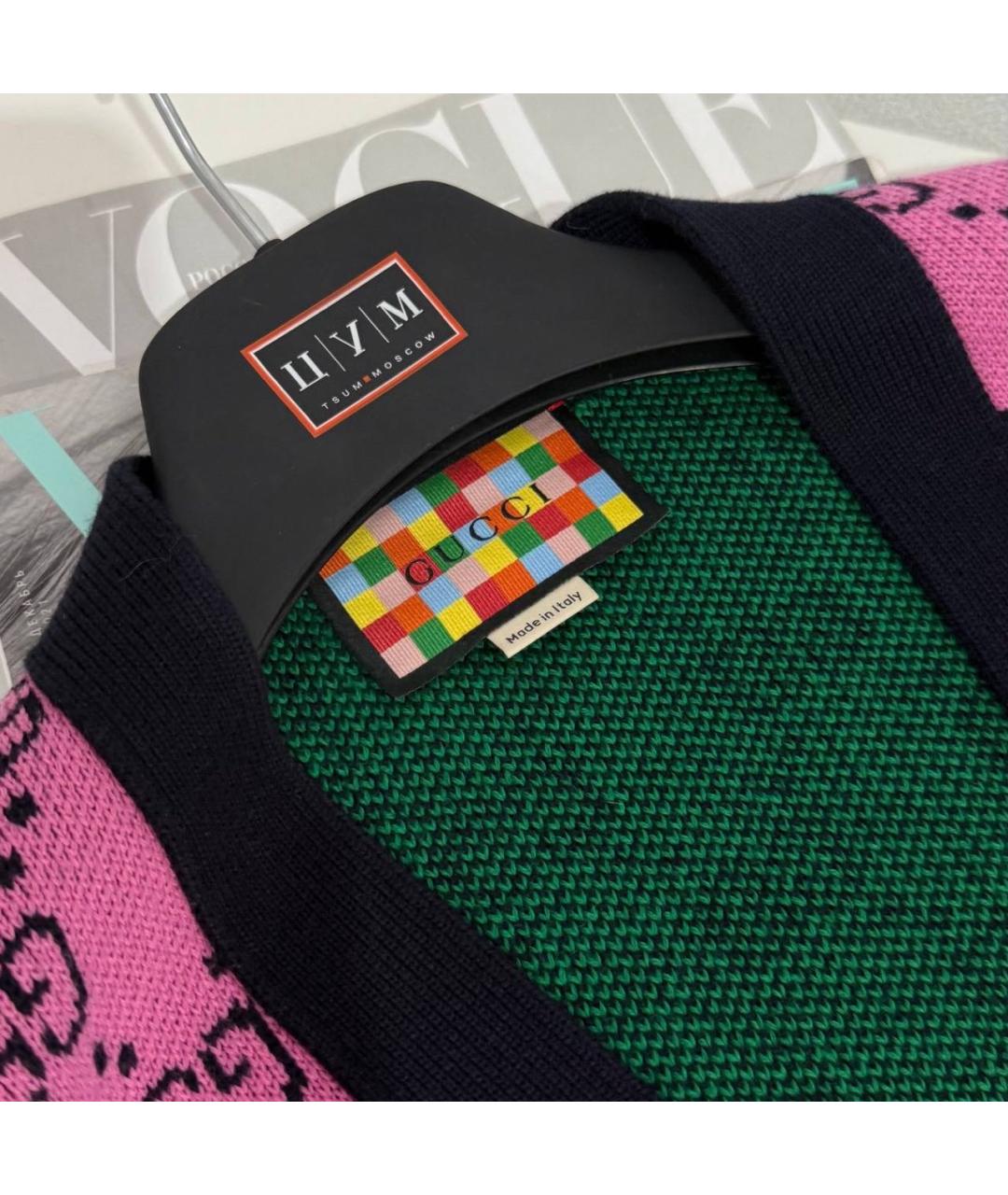 GUCCI Шерстяной кардиган, фото 5