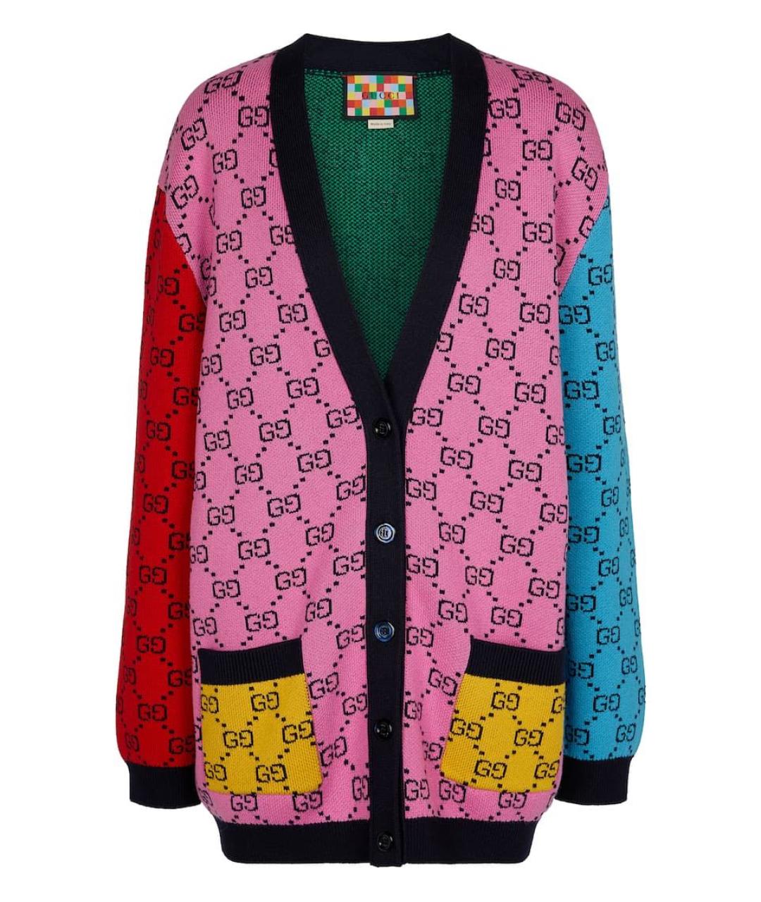 GUCCI Шерстяной кардиган, фото 9