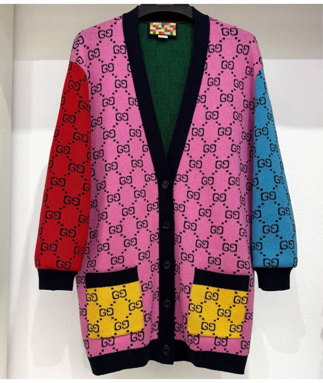 GUCCI Шерстяной кардиган, фото 3