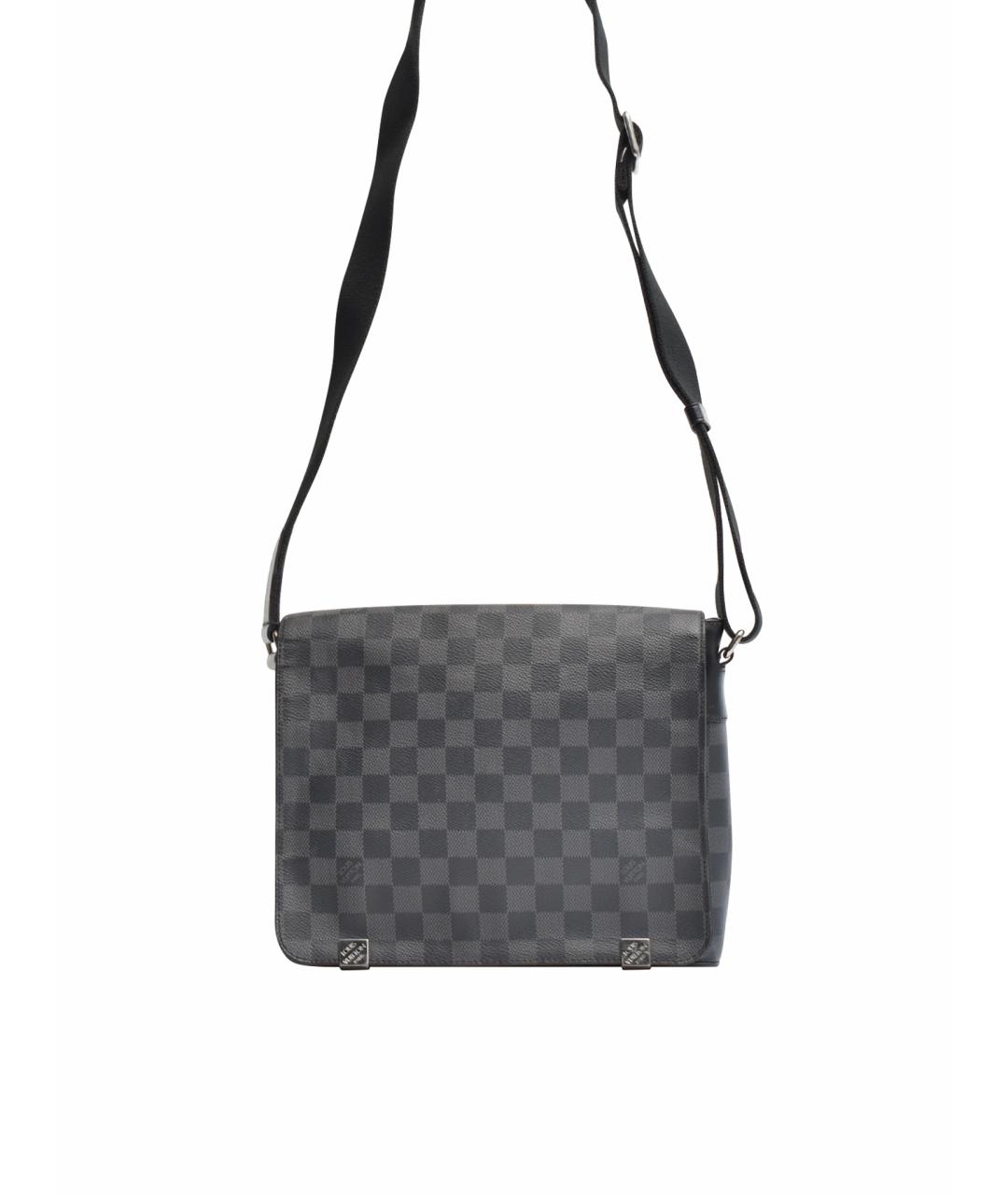 LOUIS VUITTON Черная сумка на плечо, фото 1
