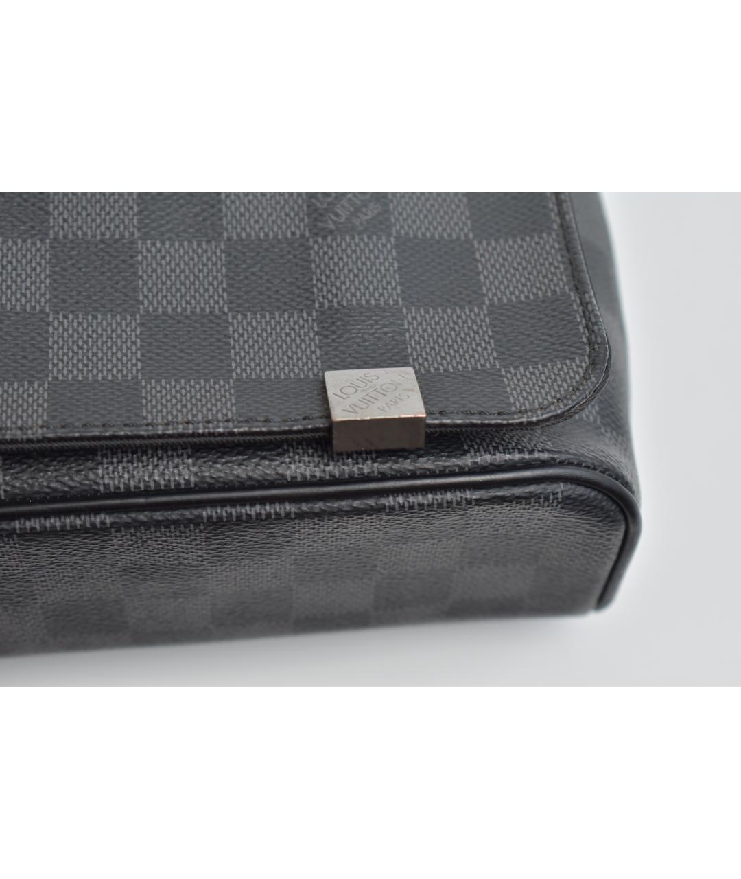 LOUIS VUITTON Черная сумка на плечо, фото 7